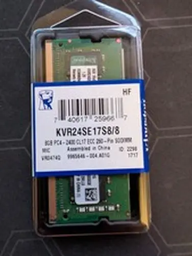 Kingston KVR24S17S8/8 8GB DDR4 SODIMM Memory RAM - Brand New Sealed