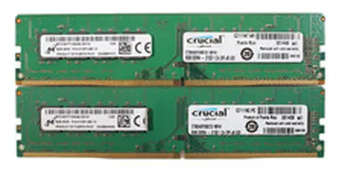 Lot 2x 8GB (16GB) Micron MTA16ATF1G64AZ-2G1A1 DDR4-2133P UDIMM Desktop Memory