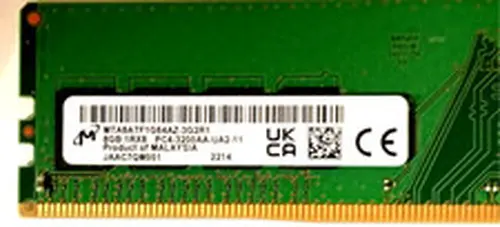 MTA8ATF1G64AZ-3G2R1 Micron 8GB PC4-25600 DDR4-3200MHz Non-ECC Unbuffered Memory