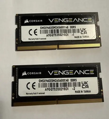 96GB DDR5 5600 2x48GB Corsair Vengeance RAM SODIMM Laptop Memory PC5-44800 CL48
