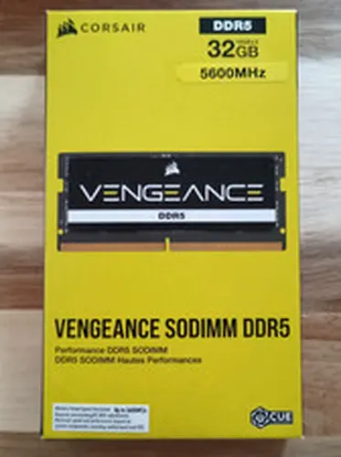 CORSAIR - VENGEANCE 32GB (2x16GB) DDR5 5600MHz C48 SODIMM Desktop Memory - Black