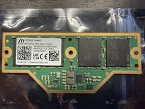 Micron 16GB LPCAMM2 LPDDR5X CAMM2 PC5-7500 memory module