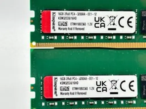 Kingston 32GB (2x16GB) 2Rx8 PC4-3200AA DDR4 Desktop Memory