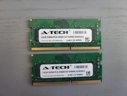 32GB (2x16GB) DDR4 3200MHz PC4-25600 SODIMM Laptop RAM Memory Kit