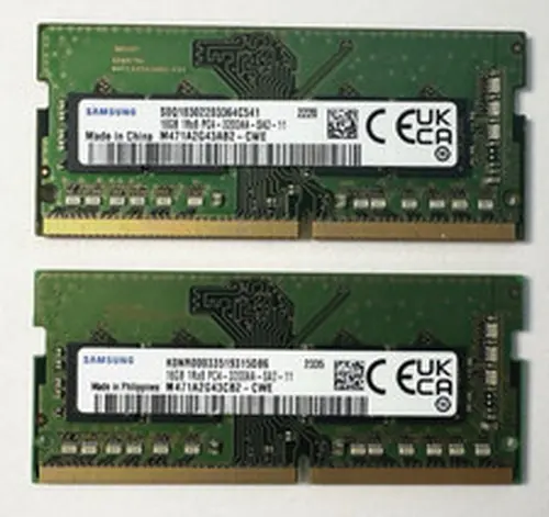 Samsung 32GB Kit 2x16GB DDR4 3200MHz SODIMM Memory RAM M471A2G43CB2-CWE