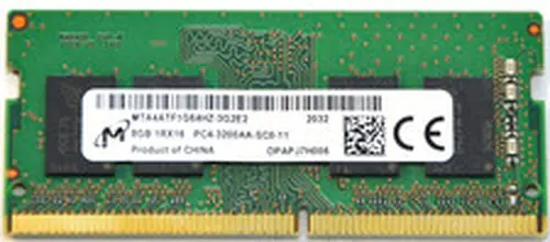 MTA4ATF1G64HZ-3G2E2, MICRON 8GB 1RX16, PC4-3200AA DDR4 SO-DIMM LAPTOP MEMORY