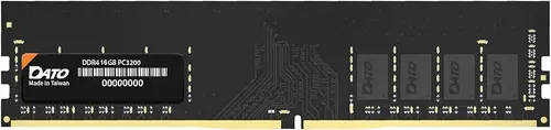 DATO DDR4 RAM 16GB 3200MHz, PC4-25600 CL22 1.2V 288-Pin Non-ECC unbuffered dimm, Desktop Memory Module