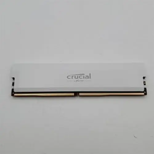 Crucial Pro Overclocking 16GB DDR5 RAM 6400MHz CL38 UDIMM Desktop Memory White