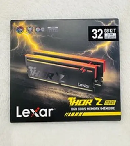 Lexar Thor Z DDR5 RGB Memory 32 GB Kit (2x16) 6000 MHz CMP/Expo