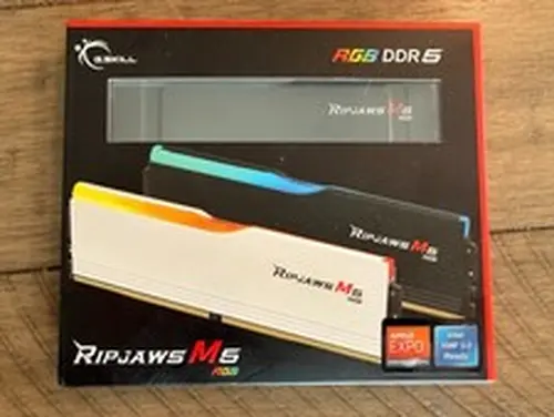G.SKILL Ripjaws M5 RGB Series 32GB (2 x 16GB) 288-Pin PC RAM DDR5 6000 (PC5 4800