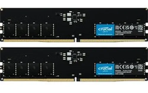 Crucial 128GB Kit 2x 64GB DDR5 5600MHz PC5-44800 Desktop RAM 288Pin Memory UDIMM