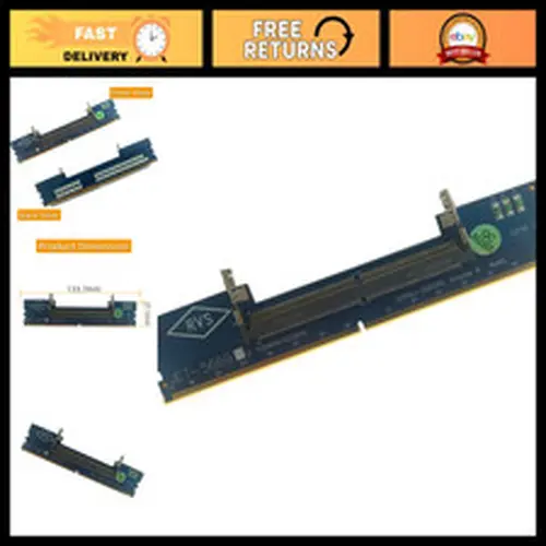 DDR5 RAM to SO DDR5 U-DIMM Adapter Card, Memory Tester & Converter - Blue