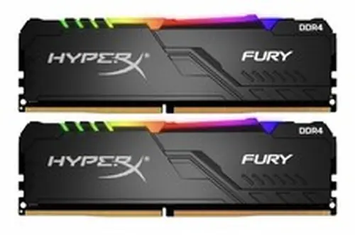HyperX Fury RGB DDR4 16GB (2x8GB) 3200MHz HP32D4U8S8HC-8XR Black Memory RAM
