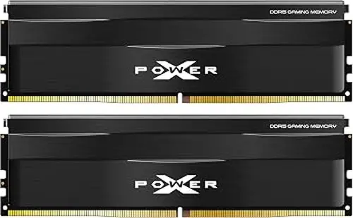 Silicon Power DDR5 32GB (2x16GB) Zenith 6000MT/s (PC5-48000) 288-pin CL30 1.35V UDIMM Desktop Memory Module RAM SU032GXLWU60AFDEEC Black