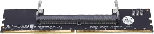 Hilitand DDR5 U DIMM to SO DDR5 RVS Adapter, Laptop to Desktop Memory Converter with Improved Testing Capabilities, for Computer Repair and Maintenance