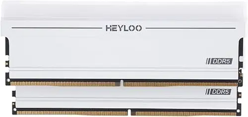 White Aurora RGB DDR5 RAM 32GB Kit, 6000MHz CL28, 2x16GB, Overclocking Desktop Gaming Memory, Intel XMP 3.0 and AMD Expo Compatible