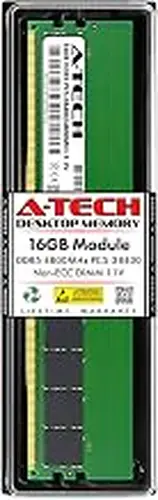 A-Tech 16GB RAM for Dell OptiPlex 7000 Tower | DDR5 4800MHz DIMM PC5-38400 288-Pin Non-ECC Memory Upgrade Module
