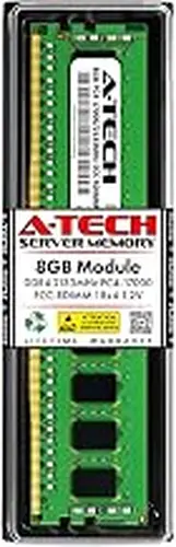A-Tech 8GB Memory RAM for HP Z640 Workstation - DDR4 2133MHz PC4-17000 ECC Registered RDIMM 1Rx4 1.2V - Single Server
