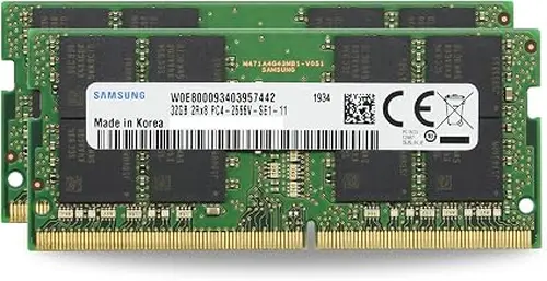 Factory Original 64GB (2x32GB) Memory Upgrade for 2020 & 2019 Apple iMac 27" w/Retina 5K Display & 2018 Apple Mac mini DDR4 2666Mhz PC4-21300 SODIMM 2Rx8 CL19 1.2v RAM Adamanta