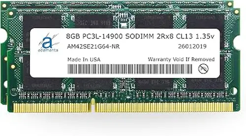 Adamanta 16GB (2x8GB) Apple Memory Upgrade Compatible with Late 2015 iMac 27" Retina 5K Display DDR3/DDR3L 1867Mhz PC3L-14900 SODIMM 2Rx8 CL13 1.35v RAM DRAM
