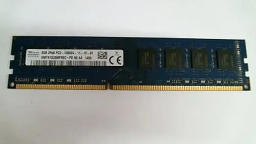 HYNIX HMT41GU6MFR8C-PB 8GB Desktop DIMM DDR3 PC12800(1600) UNBUF 1.5v 2RX8 240P 1024MX64 512mX8 CL11