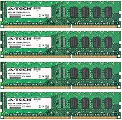 16GB KIT (4 x 4GB) for Dell Precision Workstation Series T1500 T3500 (Non-ECC) T3600 (Non-ECC). DIMM DDR3 Non-ECC PC3-10600 1333MHz RAM Memory. Genuine A-Tech Brand.