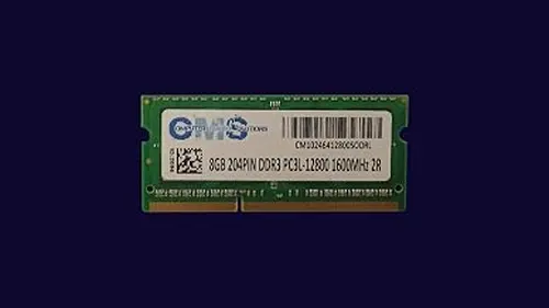 CMS 8GB (1x8GB) DDR3 12800 1600MHz Non ECC SODIMM Memory Ram Upgrade Compatible with Lenovo® IdeaCentre AIO 300-22ACL - A8