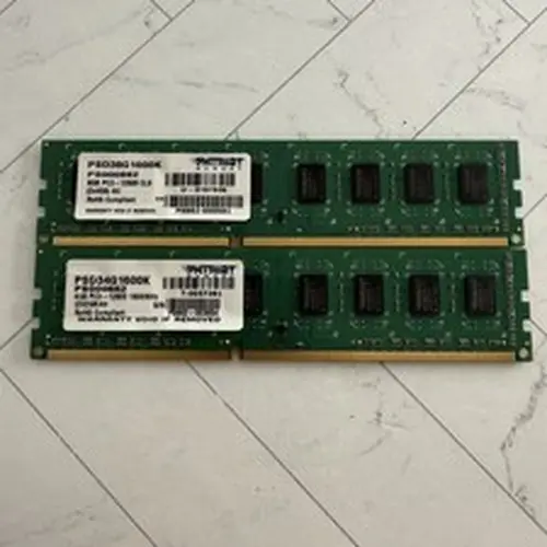 Patriot 8GB (2x4GB) Kit PSD34G DDR4 1600MHz RAM Memory #A15