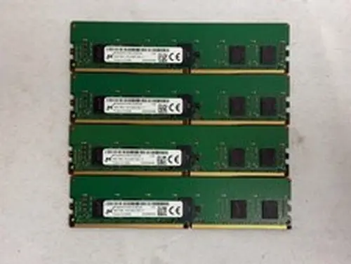 Lot Of 4 Micron 4GB 1RX8 PC4-2400T DDR4 Server Memory RAM MTA9ASF51272PZ