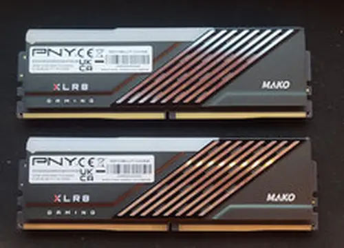 PNY XLR8 32GB 2x16GB DDR5 6000 CL40 XMP EXPO Black Desktop Memory RGB