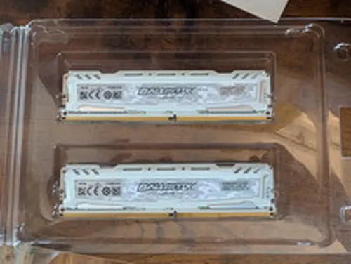 Ballistix (Micron) 16gb 2x8gb ddr4 2666mhz desktop ram memory