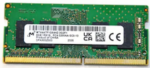 MTA4ATF1G64HZ-3G2F1, MICRON 8GB 1RX16, PC4-3200AA DDR4 SO-DIMM LAPTOP MEMORY