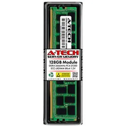 128GB DDR4 PC4-21300L LRDIMM (Replacement for Crucial CT128G4ZFJ426S) Memory RAM