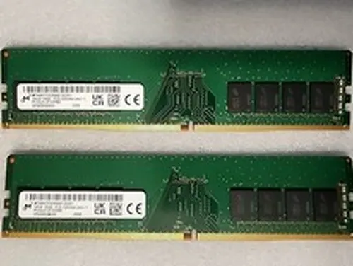 Micron 32GB 2x16GB DDR4 PCA-3200AA SDRAM UDIMM Desktop Memory Kit 2x16GB