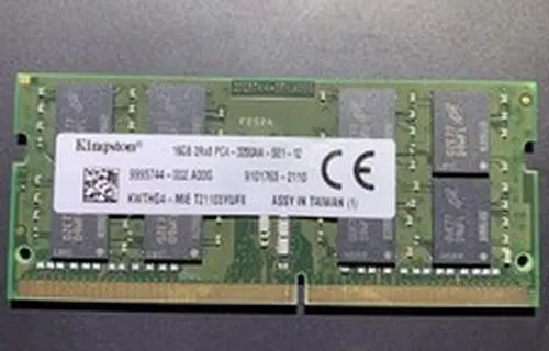 Kingston 16GB DDR4 3200 PC4-25600 SODIMM 260-Pin 2Rx8 Laptop Memory RAM 1x 16G