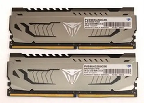 Patriot 64GB Viper Steel DDR4 3600 MHz UDIMM Memory Kit (2 x 32GB)