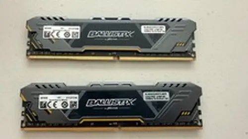 Crucial Ballistix Sport LT 16GB Kit (2x8GB) DDR4 3200MHz CL16 RAM BLS8G4D32AESBK