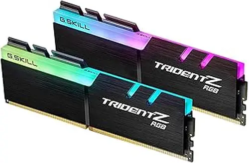 G.SKILL Trident Z RGB Series DDR4 RAM (XMP) 16GB (2x8GB) 3600MT/s CL18-22-22-42 1.35V Intel AMD Desktop Computer Memory U-DIMM (F4-3600C18D-16GTZRX)