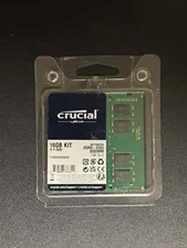 Crucial 16GB KIT (2 x 8GB) PC4-19200 (DDR4-2400 SODIMM) Memory (CT2K8G4SF8824A)
