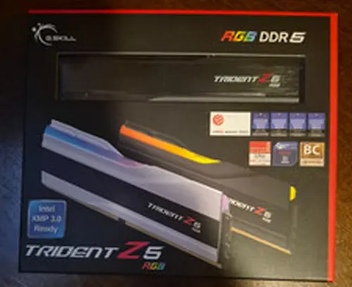 g.skill trident z5 32gb 2x16gb ddr5-6400 ram cl32 RGB