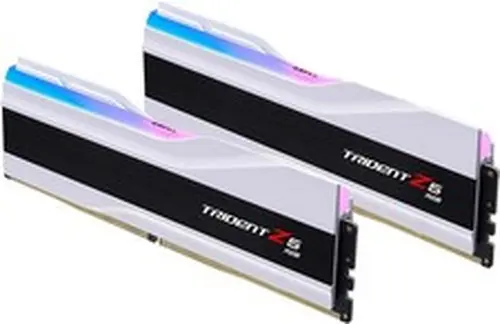 G.Skill Trident Z5 RGB 32GB 2x16GB DDR5 7200MT/s CL34 XMP Desktop Memory Silver