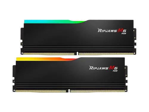 G. SKILL Ripjaws M5 RGB Series 96GB (2 x 48GB) 288-Pin PC RAM DDR5 6400 (PC5 51200) Desktop Memory Model F5-6400J3239F48GX2-RM5RK