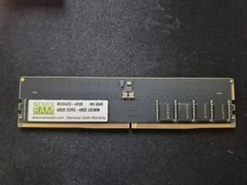 NEMIX 48GB 2Rx8 PC5 4800B MHz DDR5 UDIMM ECC Desktop Memory RAM