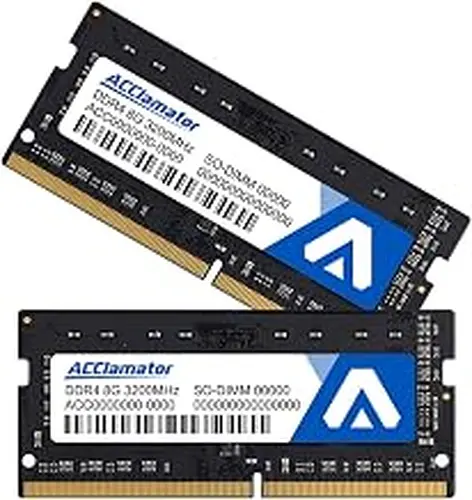Acclamator DDR4 RAM 16GB Kit (2x8GB) 3200MHz PC4-25600 CL22 1.2V SODIMM