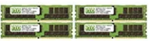 NEMIX RAM 64GB (4X16GB) DDR4 2133MHz PC4-17000 2Rx4 1.2V 288-PIN ECC RDIMM Registered Server Memory KIT
