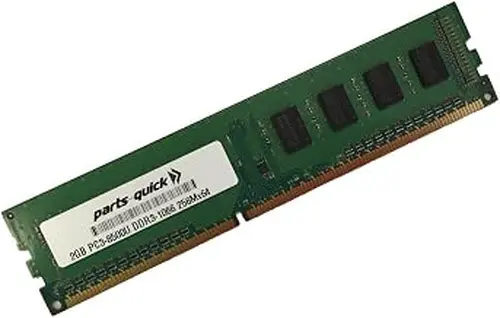 2GB Memory for ASUS P5 Motherboard P5KC DDR3 PC3-8500U 1066 MHz DIMM RAM