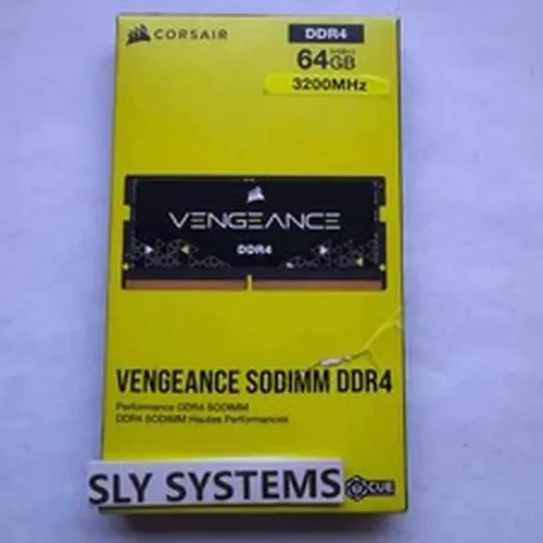 NEW CORSAIR VENGEANCE 64GB (2 x 32GB) DDR4 PC4 3200MHz so-dimm SODIMM Memory RAM