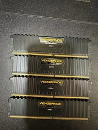 Corsair Vengeance LPX 32GB (4 X 8GB) DDR4 Dram 2400mhz Memory - 4 Pieces Black