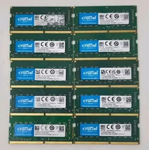 Crucial Lot of 10 Crucial  4GB DDR4-2400 RAM  SODIMM Laptop Memory