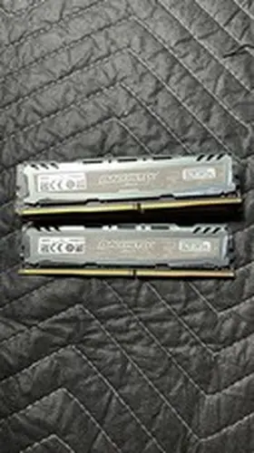 Micron Ballistix DDR4 RAM BLS16G4D240FSB.16FAD (Set of 2 16GB for 32GB total)